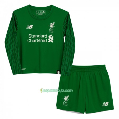 Billiga Fotbollströjor Liverpool Målvakt Barn Hemma tröja 2017/18 Långärmad