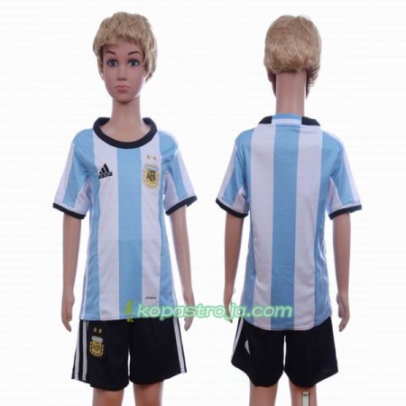 Billiga Fotbollströjor Argentina Barn Hemma tröja 2016 Kortärmad